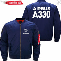 Thumbnail for AIRBUS A330 Ma-1 Bomber Jacket Flight Jacket Aviator Jacket THE AV8R