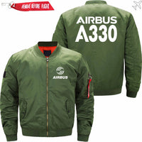 Thumbnail for AIRBUS A330 Ma-1 Bomber Jacket Flight Jacket Aviator Jacket THE AV8R