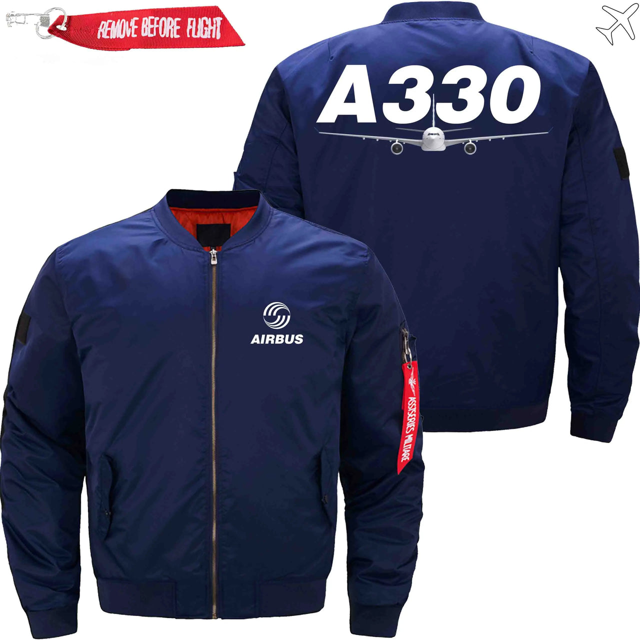 AIRBUS A330 Ma-1 Bomber Jacket Flight Jacket Aviator Jacket THE AV8R