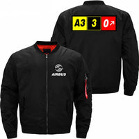 Thumbnail for AIRBUS A330 Ma-1 Bomber Jacket Flight Jacket Aviator Jacket THE AV8R