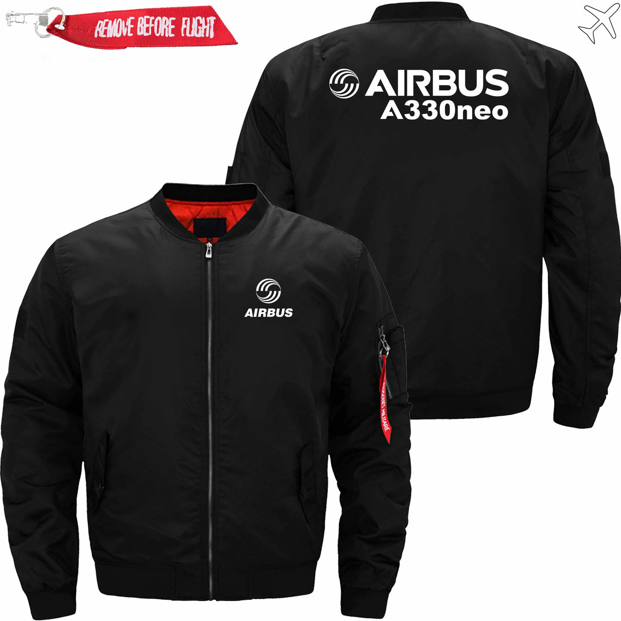 AIRBUS A330NEO Ma-1 Bomber Jacket Flight Jacket Aviator Jacket THE AV8R