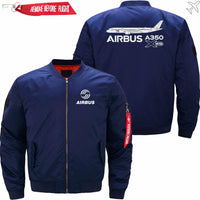 Thumbnail for AIRBUS A350XWB Ma-1 Bomber Jacket Flight Jacket Aviator Jacket THE AV8R