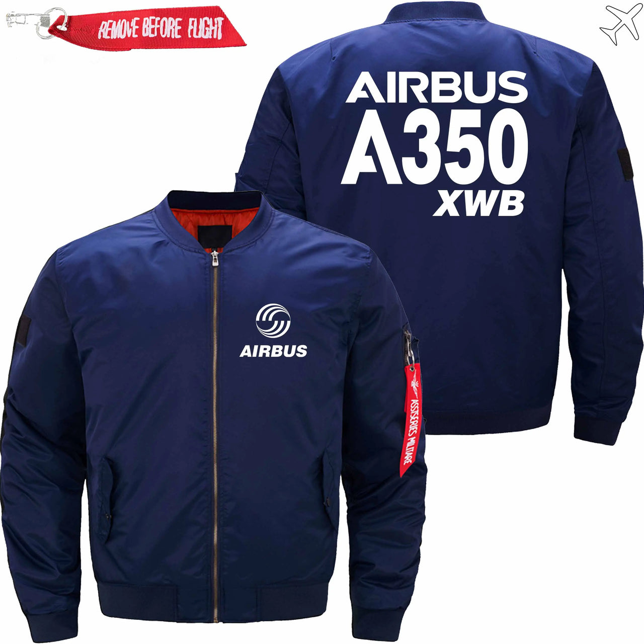 AIRBUS A350XWB Ma-1 Bomber Jacket Flight Jacket Aviator Jacket THE AV8R