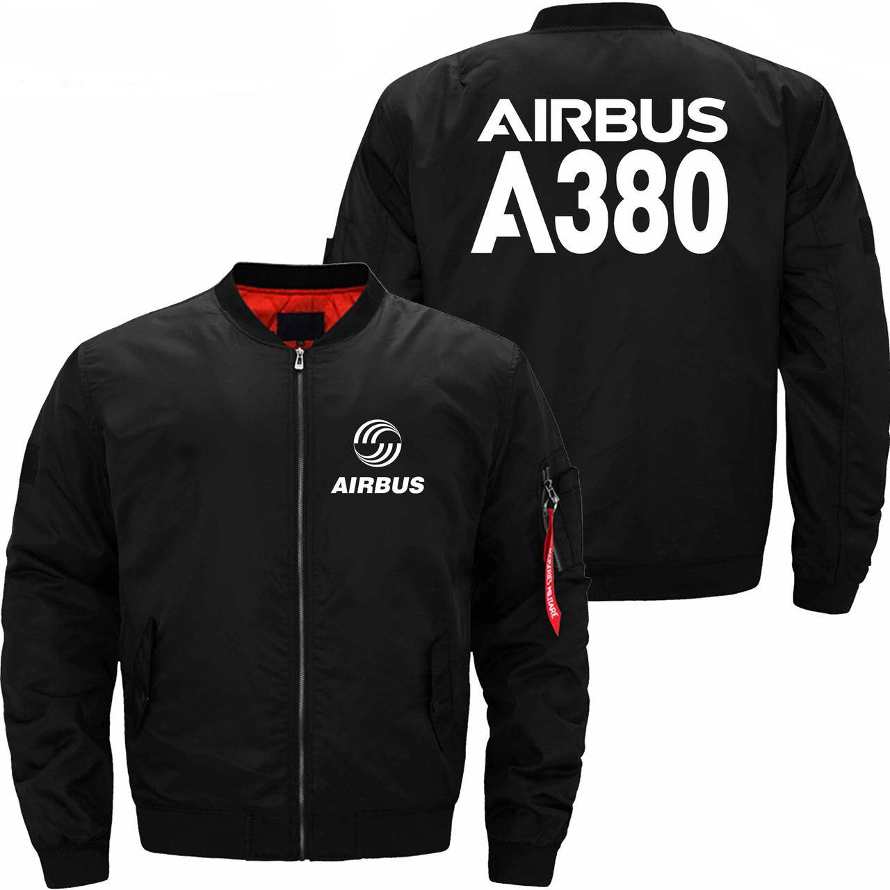 AIRBUS A380 Ma-1 Bomber Jacket Flight Jacket Aviator Jacket THE AV8R