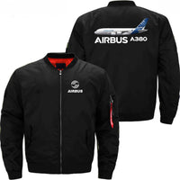 Thumbnail for AIRBUS A380 Ma-1 Bomber Jacket Flight Jacket Aviator Jacket THE AV8R