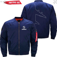 Thumbnail for AIRBUS A380 Ma-1 Bomber Jacket Flight Jacket Aviator Jacket THE AV8R