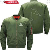 Thumbnail for AIRBUS A380 Ma-1 Bomber Jacket Flight Jacket Aviator Jacket THE AV8R