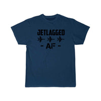 Thumbnail for Jet Lag AF Jet Fighter Pilot Air Force T Shirt THE AV8R