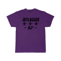 Thumbnail for Jet Lag AF Jet Fighter Pilot Air Force T Shirt THE AV8R