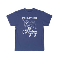 Thumbnail for Airplane Pilot I'd Rather Be Flying Prop Airplane T-SHIRT THE AV8R