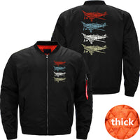 Thumbnail for Retro Pilot I'd Rather be Flying Gift JACKET THE AV8R
