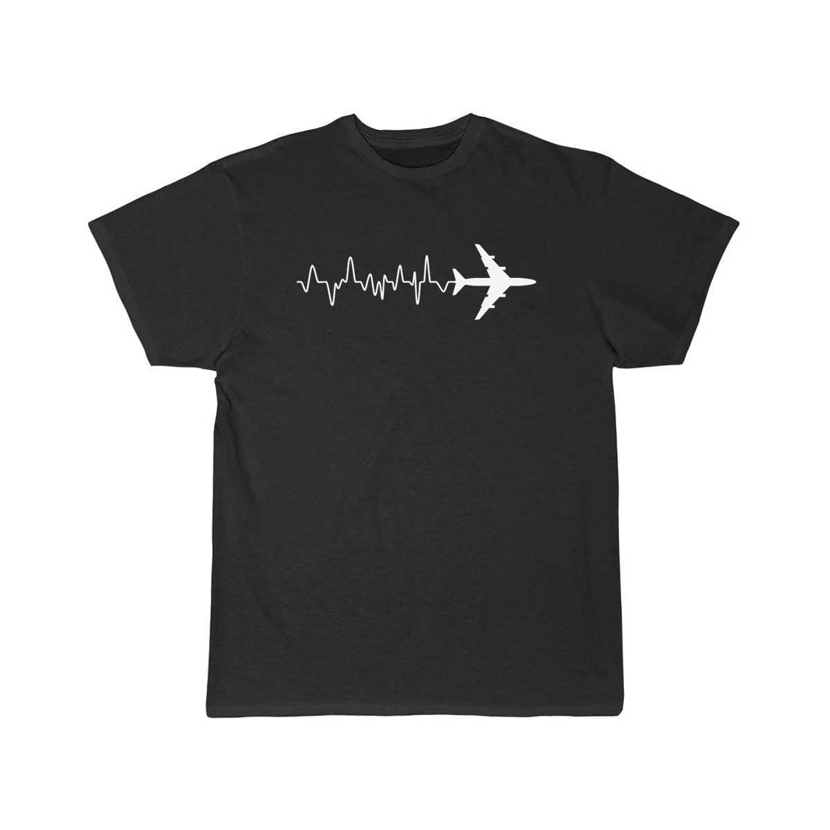 Airplane Pilot Heartbeat T-SHIRT THE AV8R