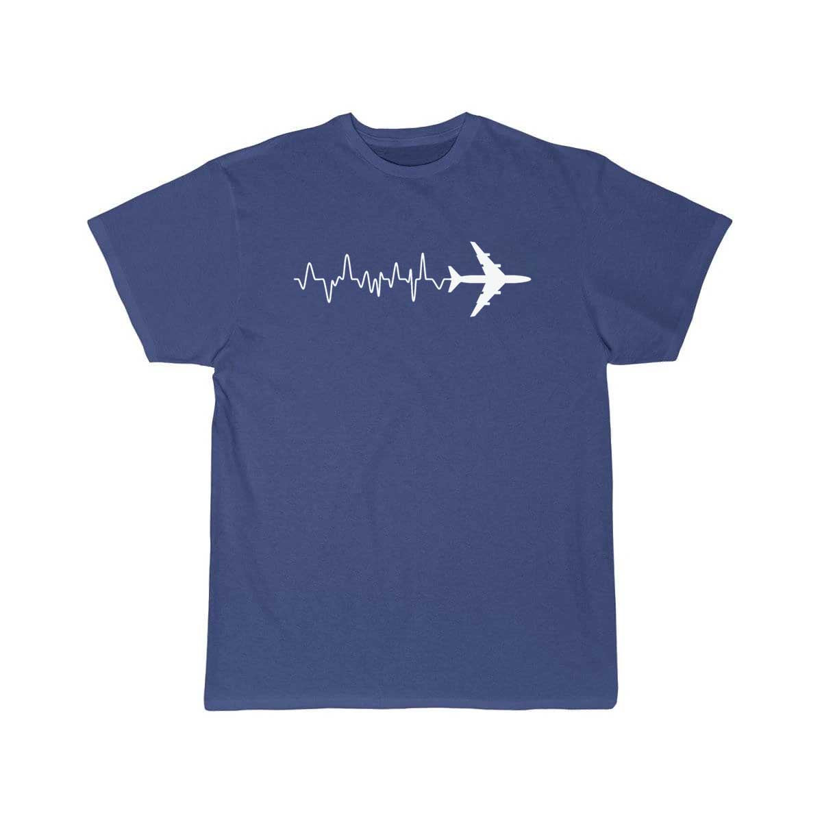 Airplane Pilot Heartbeat T-SHIRT THE AV8R