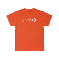 Thumbnail for Airplane Pilot Heartbeat T-SHIRT THE AV8R