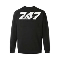 Thumbnail for BOEING 747 Men's Oversized Fleece Crew Sweatshirt e-joyer