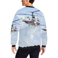 Thumbnail for HOODIE - 121 Men's Oversized Fleece Crew Sweatshirt e-joyer