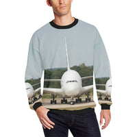 Thumbnail for HOODIE - 32 Men's Oversized Fleece Crew Sweatshirt e-joyer