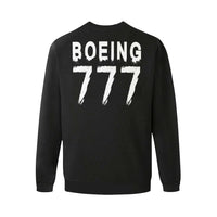 Thumbnail for BOEING 777 Men's Oversized Fleece Crew Sweatshirt e-joyer