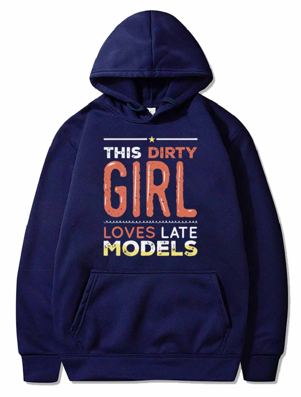 This Dirty Girl Loves Late Models PULLOVER THE AV8R