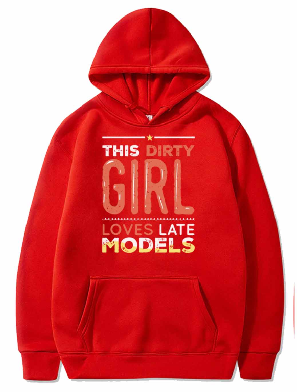 This Dirty Girl Loves Late Models PULLOVER THE AV8R