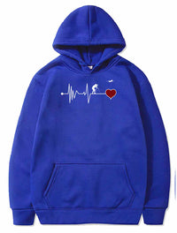 Thumbnail for Plane Spotter Heartbeat Red Heart PULLOVER THE AV8R