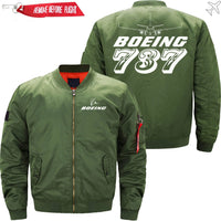 Thumbnail for Boeing  737 Ma-1 Bomber Jacket Flight Jacket Aviator Jacket04 THE AV8R