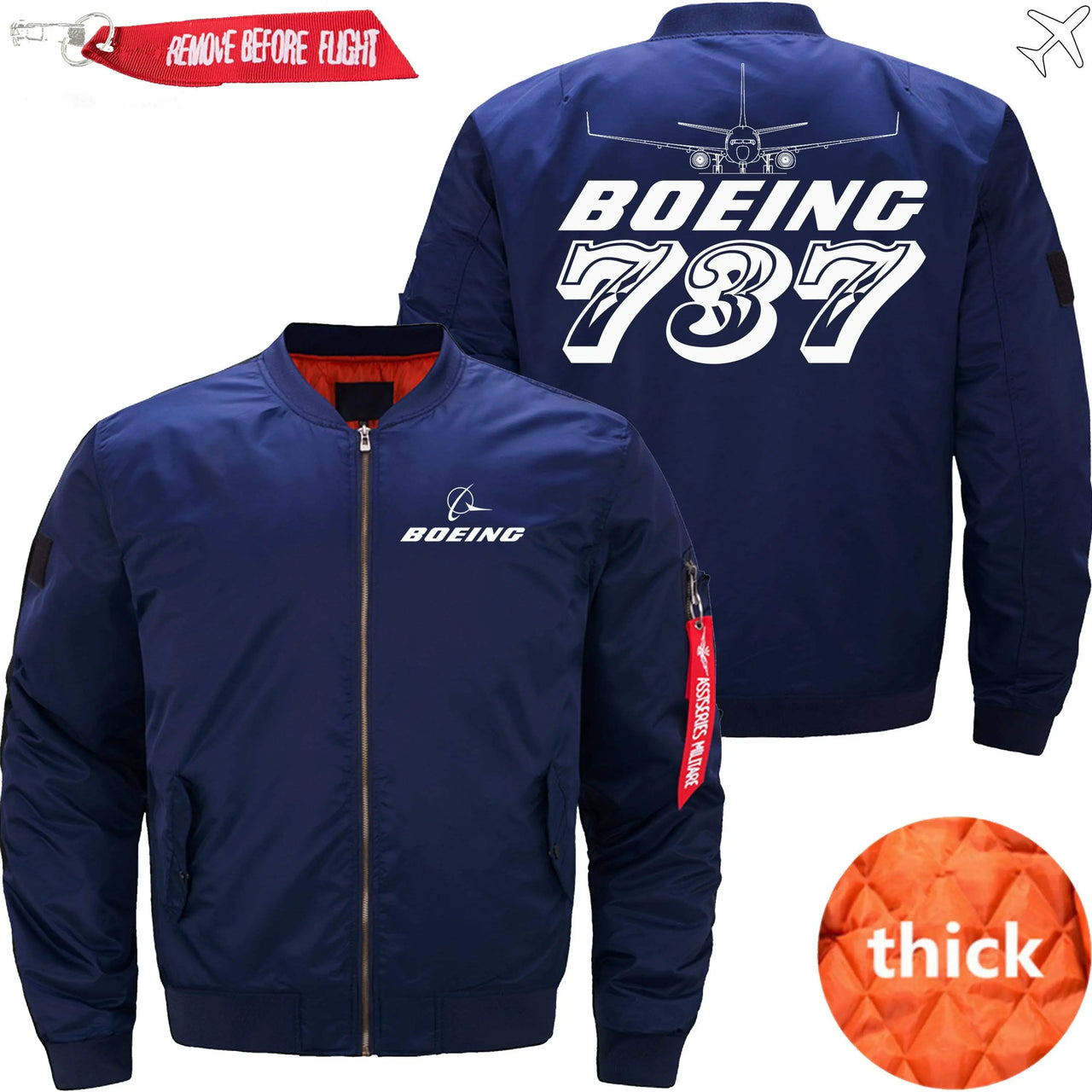 Boeing  737 Ma-1 Bomber Jacket Flight Jacket Aviator Jacket04 THE AV8R