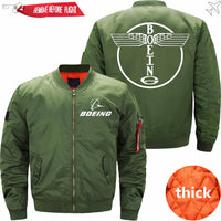 Thumbnail for Boeing  OLD LOGO Ma-1 Bomber Jacket Flight Jacket Aviator Jacket THE AV8R