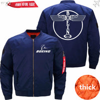 Thumbnail for Boeing  OLD LOGO Ma-1 Bomber Jacket Flight Jacket Aviator Jacket THE AV8R