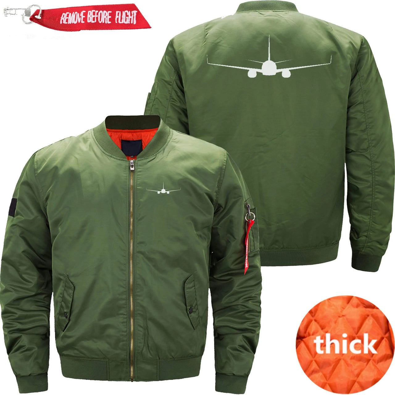 Boeing 737 Aviator Bomber Jacket