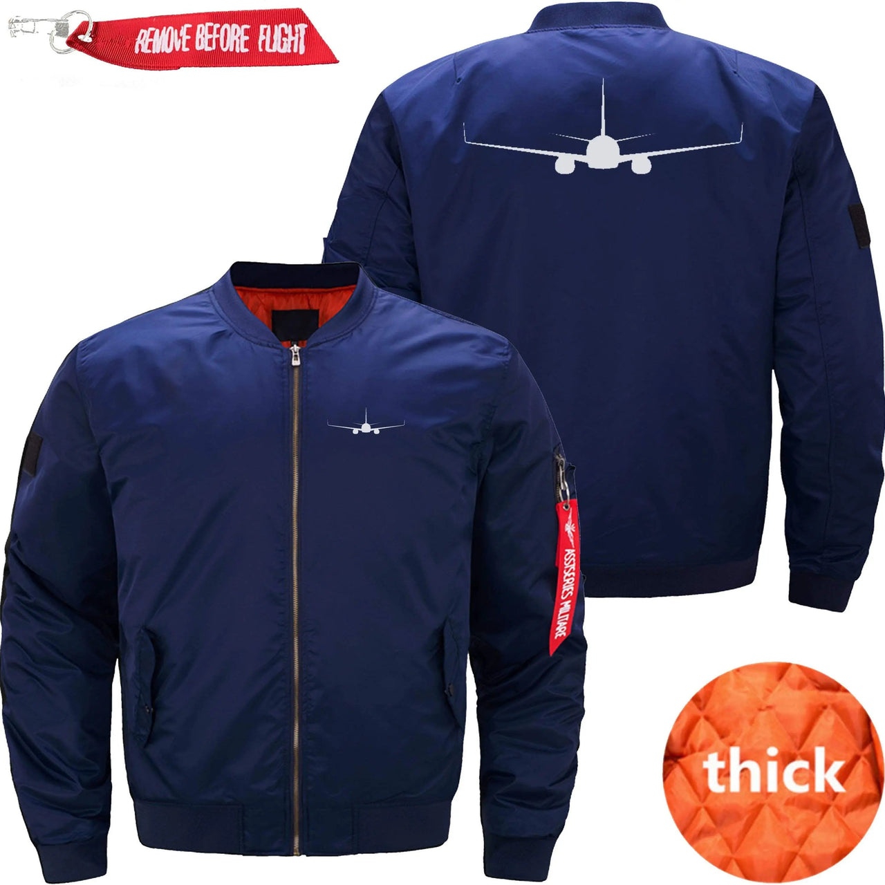 Boeing 737 Aviator Bomber Jacket