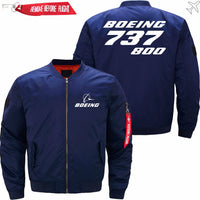 Thumbnail for Boeing 737-800 Ma-1 Bomber Jacket Flight Jacket Aviator Jacket65 THE AV8R