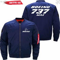 Thumbnail for Boeing 737 MAX Ma-1 Bomber Jacket Flight Jacket Aviator Jacket53 THE AV8R