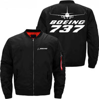 Thumbnail for Boeing 737 Ma-1 Bomber Jacket Flight Jacket Aviator Jacket THE AV8R