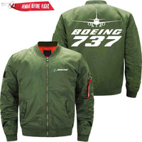 Thumbnail for Boeing 737 Ma-1 Bomber Jacket Flight Jacket Aviator Jacket THE AV8R