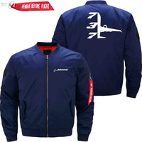 Thumbnail for Boeing 737 Ma-1 Bomber Jacket Flight Jacket Aviator Jacket THE AV8R