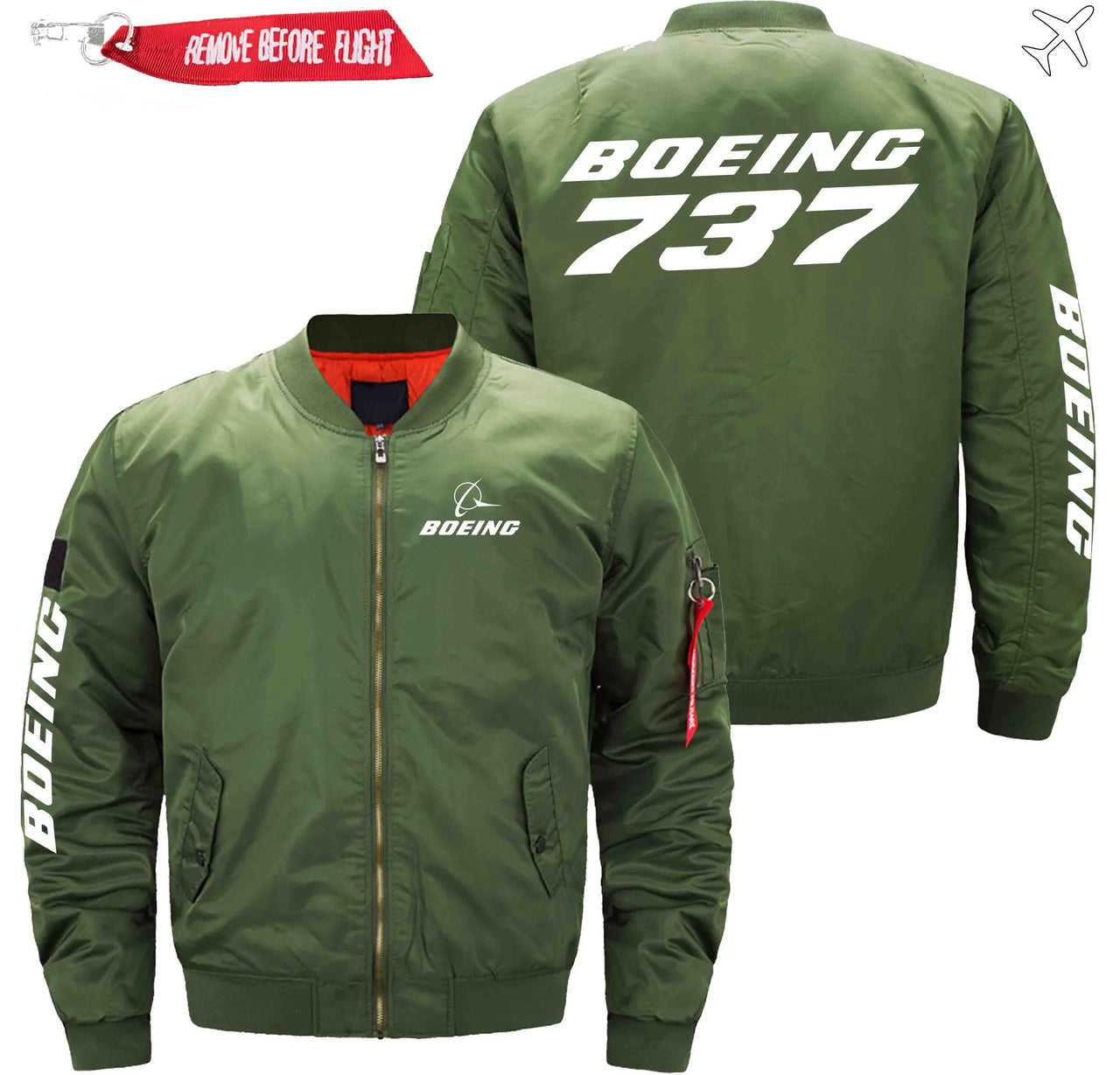 Boeing 737 Ma-1 Bomber Jacket Flight Jacket Aviator Jacket THE AV8R