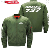 Thumbnail for Boeing 737 Ma-1 Bomber Jacket Flight Jacket Aviator Jacket THE AV8R