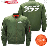 Thumbnail for Boeing 737 Ma-1 Bomber Jacket Flight Jacket Aviator Jacket THE AV8R