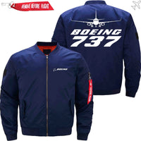 Thumbnail for Boeing 737 Ma-1 Bomber Jacket Flight Jacket Aviator Jacket THE AV8R