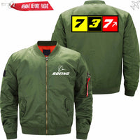 Thumbnail for Boeing 737 Ma-1 Bomber Jacket Flight Jacket Aviator Jacket10 THE AV8R