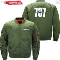 Thumbnail for Boeing 737 Ma-1 Bomber Jacket Flight Jacket Aviator Jacket12 THE AV8R