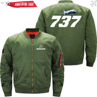 Thumbnail for Boeing 737 Ma-1 Bomber Jacket Flight Jacket Aviator Jacket54 THE AV8R