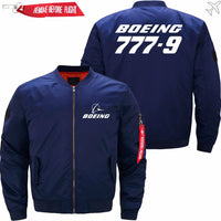 Thumbnail for Boeing 777-9 Ma-1 Bomber Jacket Flight Jacket Aviator Jack THE AV8R