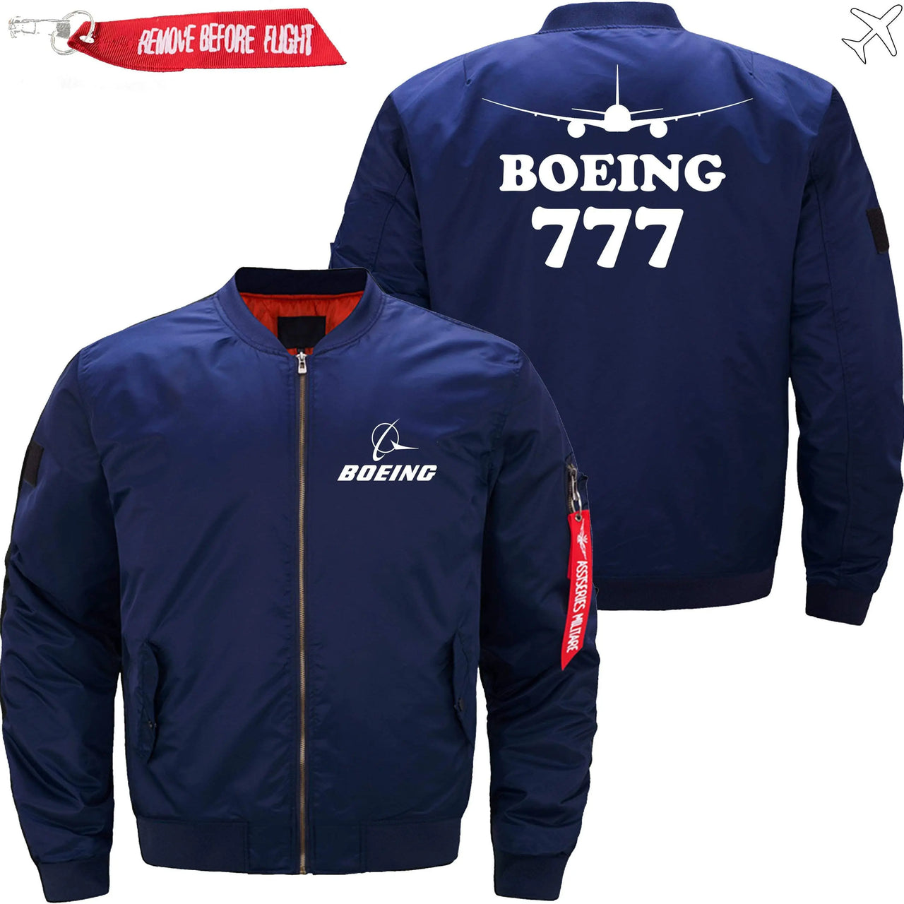 Boeing 777 Ma-1 Bomber Jacket Flight Jacket Aviator Jacket THE AV8R