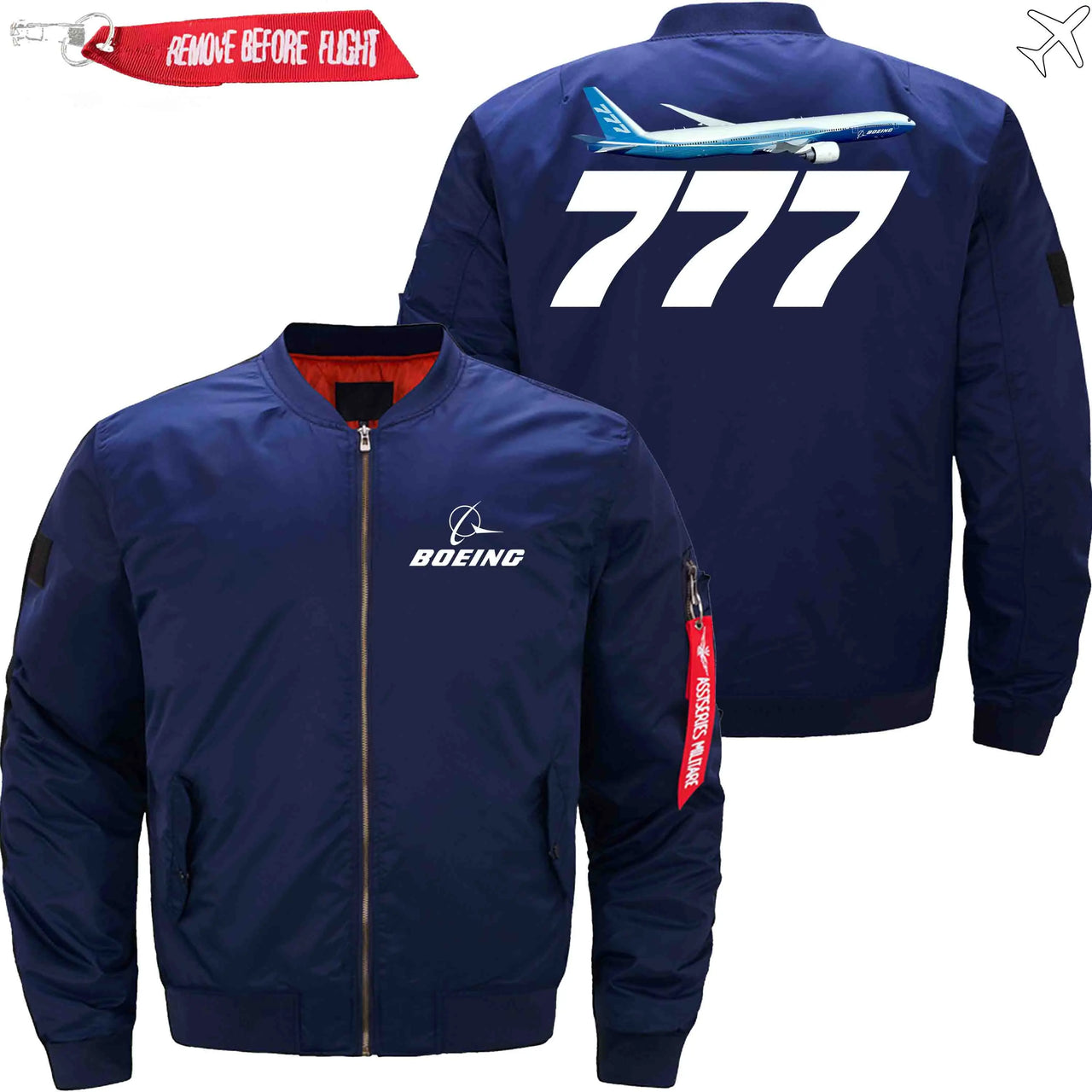 Boeing 777 Ma-1 Bomber Jacket Flight Jacket Aviator Jacket THE AV8R