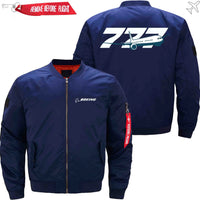 Thumbnail for Boeing 777 Ma-1 Bomber Jacket Flight Jacket Aviator Jacket THE AV8R