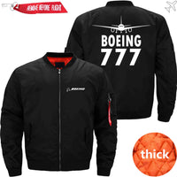 Thumbnail for Boeing 777 Ma-1 Bomber Jacket Flight Jacket Aviator Jacket THE AV8R