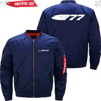 Thumbnail for Boeing 777 Ma-1 Bomber Jacket Flight Jacket Aviator Jacket32 THE AV8R