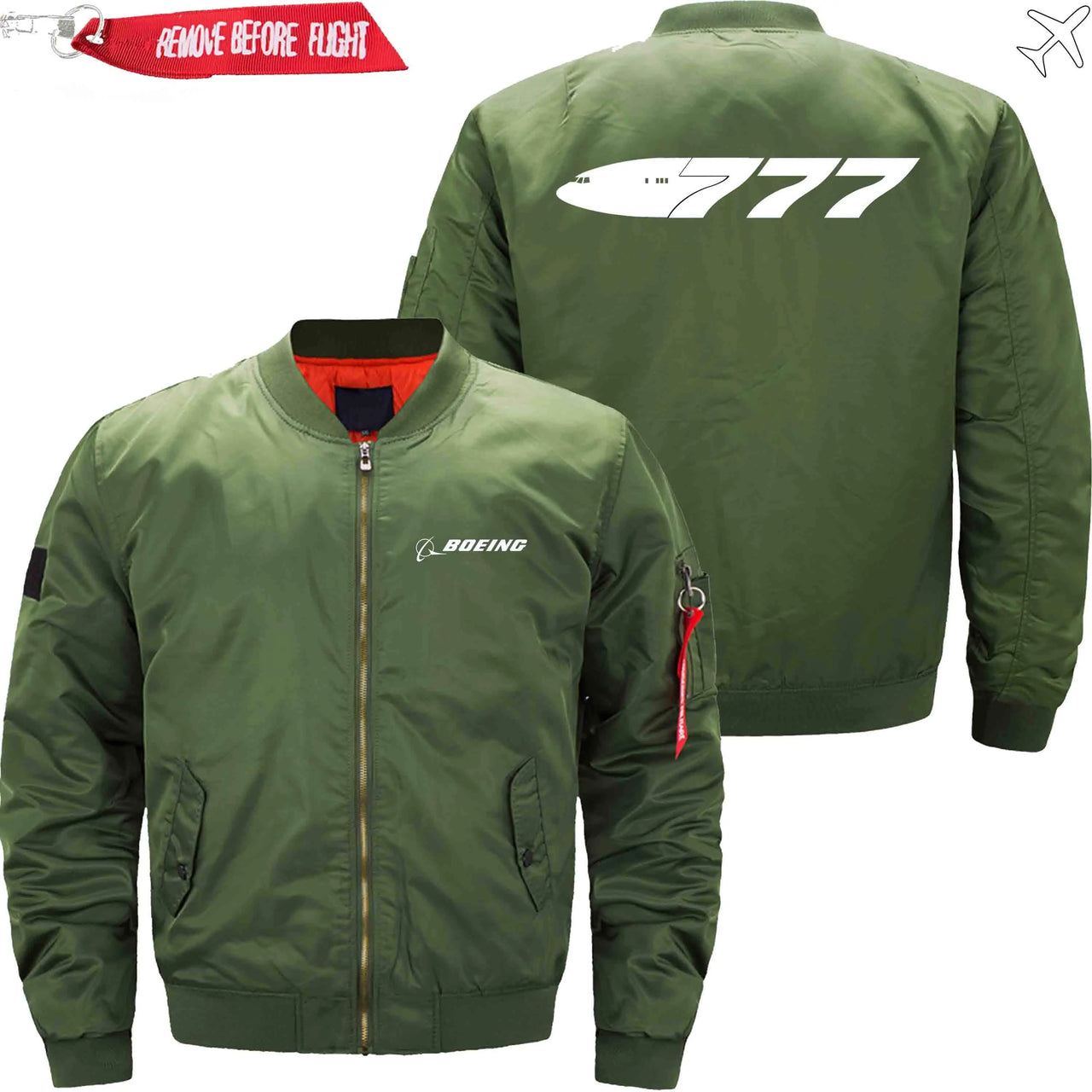 Boeing 777 Ma-1 Bomber Jacket Flight Jacket Aviator Jacket32 THE AV8R